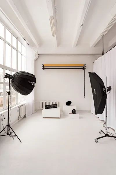 Telpa Kosmoss - fotostudija Rīgā 120m2